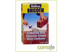 Cemento gris bricofix 1,5 kg.
