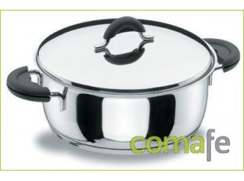 Cacerola a/inox f/d.ladycor 22
