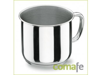 Pote a/inox f/d vitrocor 14 cm