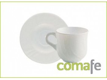 Taza cafe c/plato ebro