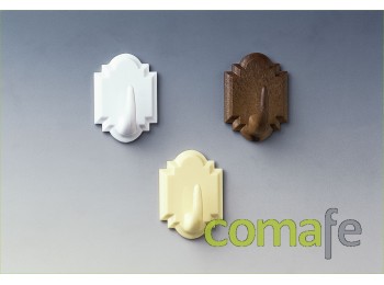 Colgador 2061/3 blanco bl.2pz.