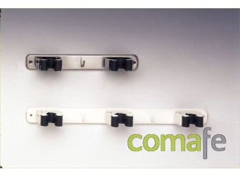 Colgador 3escobas 3034/2 bl.1p