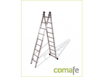 Escalera doble c/base 6x2 2.8m