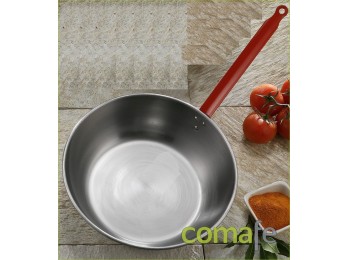 Sarten pulida honda c/m 20 cm.