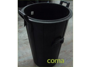 Cubo goma fiel s/tapa de 120 l