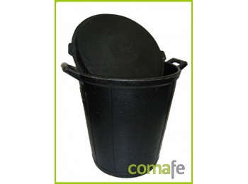 Cubo goma fiel s/tapa de  75 l