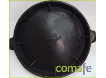 Tapa p/cubo fiel negro 75l.n-6