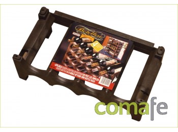 Botellero colmena 4 pz.ref.420