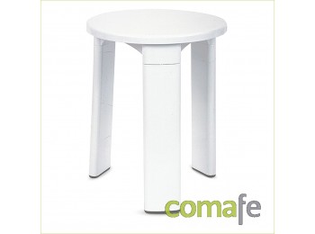 Taburete ba?o blanco 43001