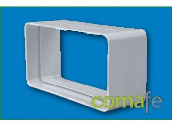 Empalme tubo rectangular r.510