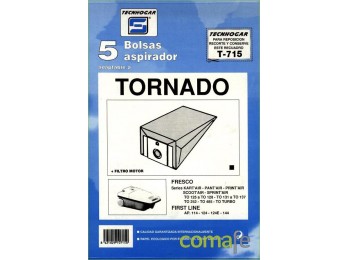Bolsa aspi.tornado kart 5p.715