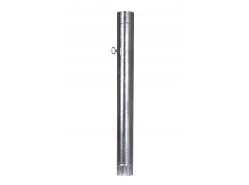 Tubo estufa c/llave galvan.110