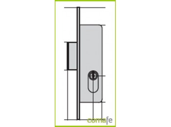Cerradura cvl 1975a/0 de 20 cn