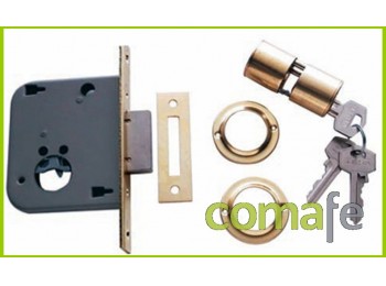 Cerradura 2001 30mm cua/laton