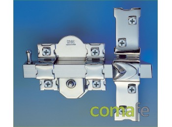 Cerrojo niquel 305-r/80 izda.