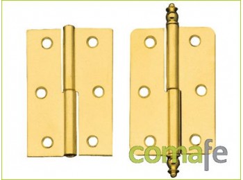 Bisagra laton 541/60x40 izda.