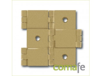 Bisagra para biombo h.l.60x25