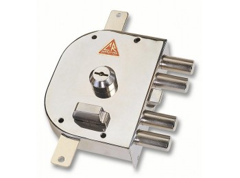 Cerradura cr 3450 dorada izda.