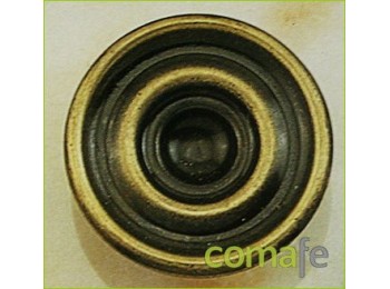 Pomo b 25mm.c/base oro v.10310