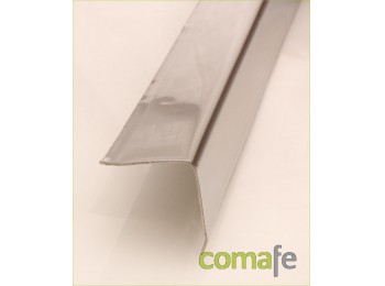 Esquinero inox adh. 28x28-2 mt