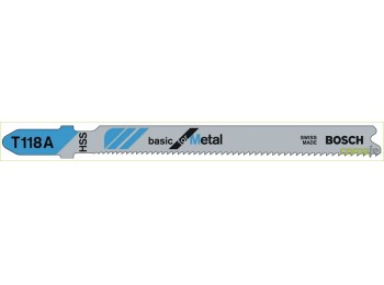 Hoja sierra cal met 5pz t118a