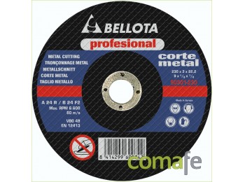 Disco corte metal bel 180x3x22