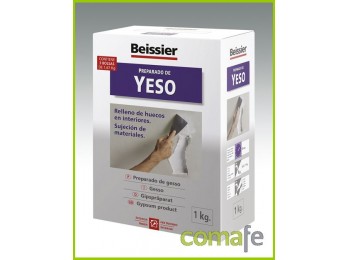 Yeso fino rellenos blanco beis