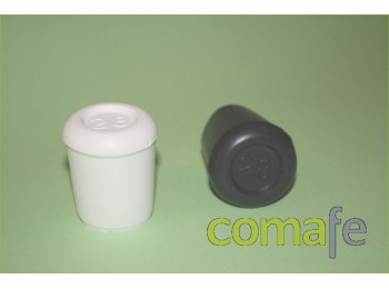Contera plast.red.negra 28mm.