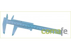 Calibre plastico pvc 15cm.1815