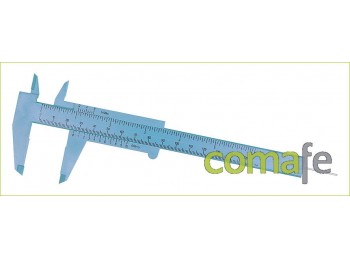 Calibre plastico pvc 15cm.1815