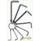 Llave allen 946.50 juego 10 pz