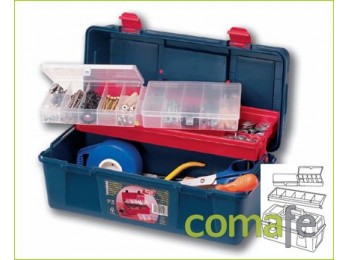 Caja herramien.25 roja 125003