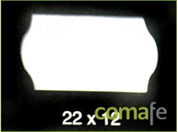 Etiqueta 22x12 p/5-22 1500 pza