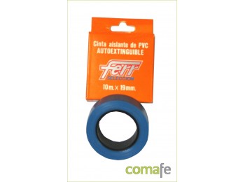 Cinta aislante 10x19 gri ferr