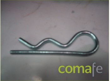 Pasador ´r´ hierro 4 mm.