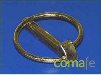 Pasador anilla hierro 10 mm.