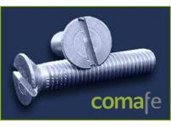 Tornillo din 963  m4x10 zn 500