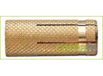 Taco metalico laton  m 5
