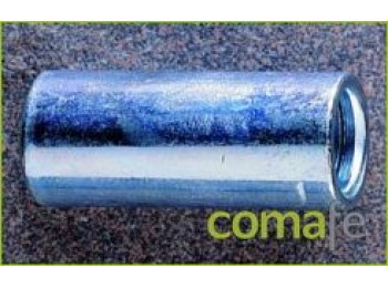 Manguito roscado zincado m4x20