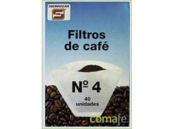 Filtro cafe 1x4 (40 unid.)762