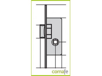 Picaporte cvl 1964 r/0 hn 2pz.