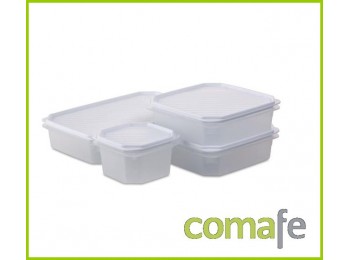 Hermetico lote 4p.blanco 16901