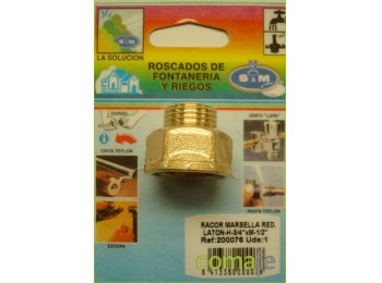 Racor mar.red.h3/4xm1/2 200076