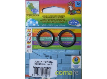 Junta torica 20-2 uds. 002243