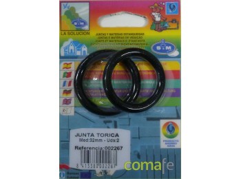 Junta torica 32-2 uds. 002267