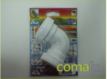 Codo tubos lisos 40mm.750724