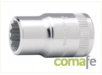 Llave vaso 1/2´ bihexagonal 28