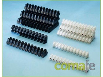 Regleta conexion 16mm transpar