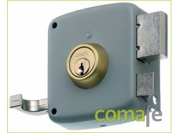 Cerradura 2525pr-80-d dch.gris