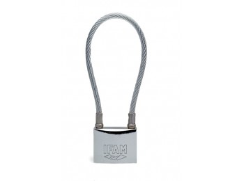 Candado inox con cable 85051